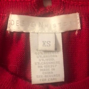 Design history Xs red mini dress